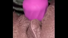 Play Chubby Ebony MilaJ Gets Intimate with a Powerful Wand Vibrator