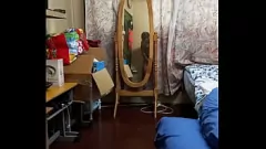 Riproduci La sega pelosa di Vaibhav: specchio riflesso con lo sperma