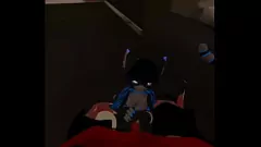 Play Furry VRChat Partner Enjoys a Delicious Blowjob - POV Experience